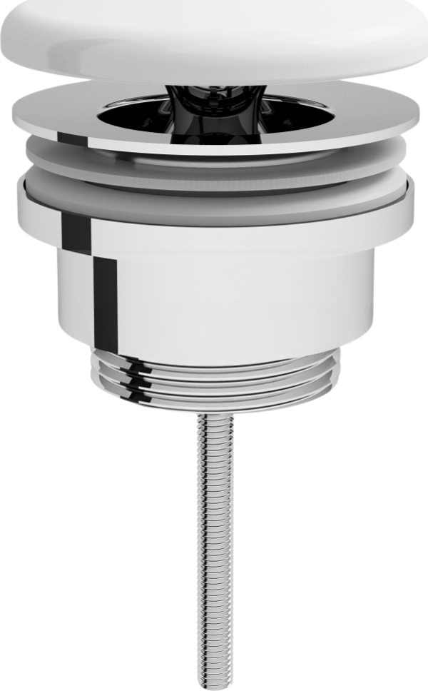 Vitra Lavabo Süzgeci, Equal, Yuvarlak, Seramik (Universal-Sabit) Beyaz, 6392L403-0159 - Image 1