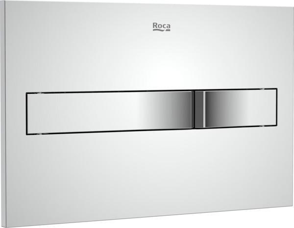 Roca Kumanda Paneli , Pl2 Dual, Krom, A890196001 - Image 1