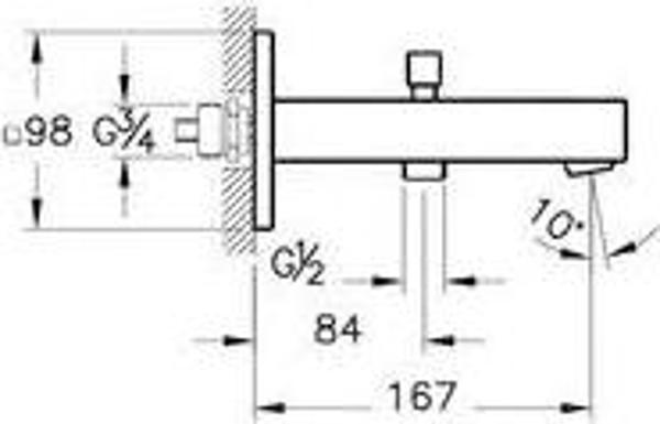  Artema Q-Line Çıkış Ucu (El Duşu Çıkışlı ) A42393 - Image 1
