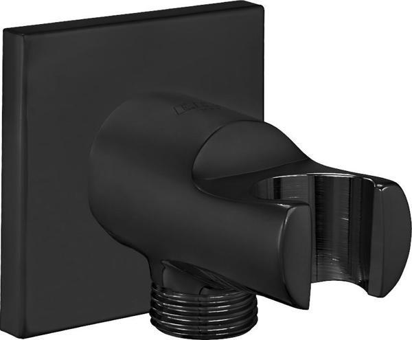 ECA Duş Çıkış Dirseği, Mat Siyah, 102199603C1 - Image 1