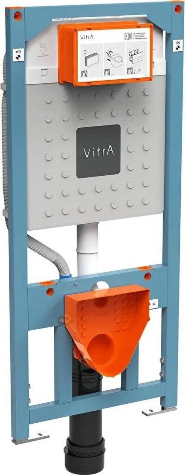 Vitra Gömme Rezervuar, Duvar Önü Alçıpan Uygulamalı , 12 Cm, 3/6 Litre, 762-5801-01 - Image 1