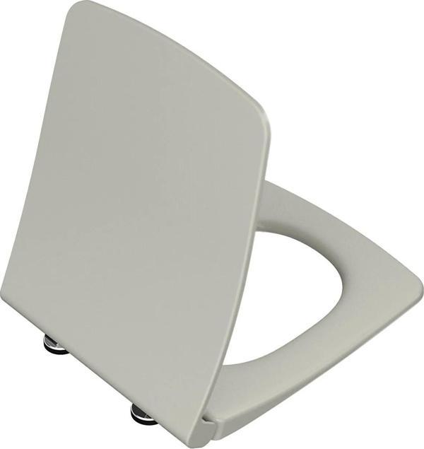 Vitra Metropole Slim Klozet Kapağı, Yavaş Kapanır, Mat Bej, 122-420-009 - Image 1