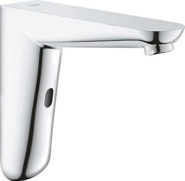 Grohe Euroeco Cosmopolitan E Duvardan Ankastre Fotoselli Lavabo Bataryası ( Tek Su Girişli, Pilli) Krom, 36274000 - Image 1