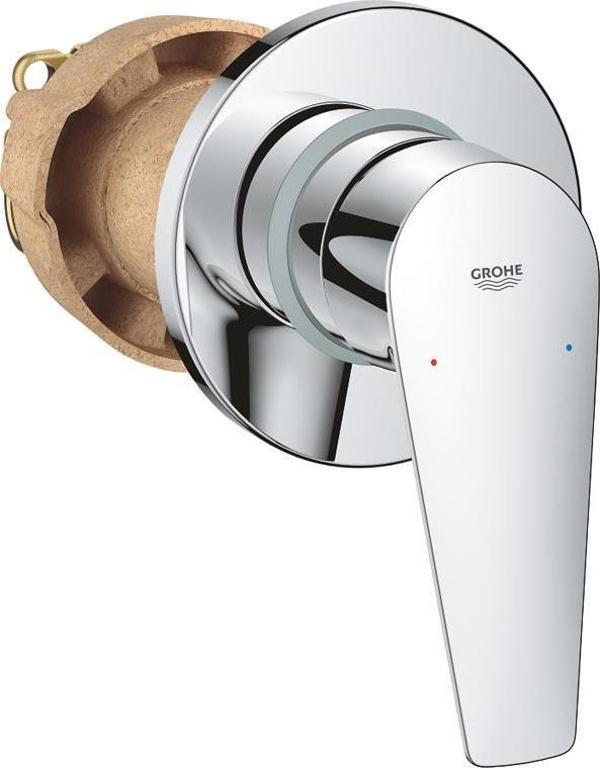 Grohe BauEdge Ankastre Duş Bataryası Krom, 29040001 - Image 1