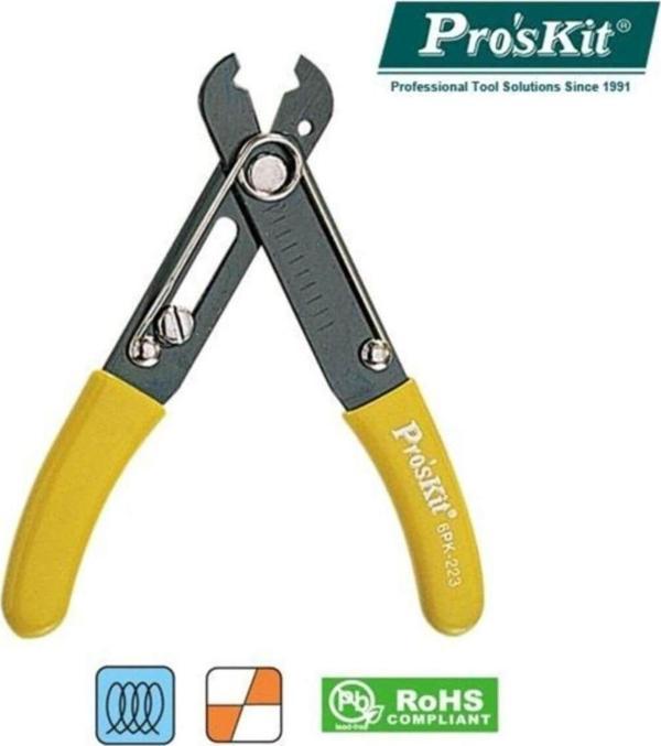 Proskit 6PK-223 Kablo Soyucu / Kesici - Image 1