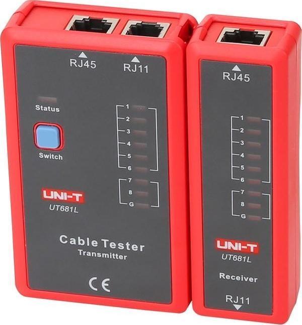 UNİT UT681L Network Kablo Test Cihaz RJ45 / RJ11 - Image 1