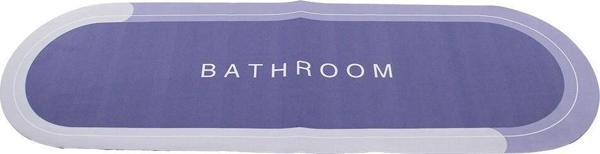 Oval   Düz Renkli  Su Emici - Sihirli  Banyo Paspası  Elastik  116 X 37.5cm - Image 1