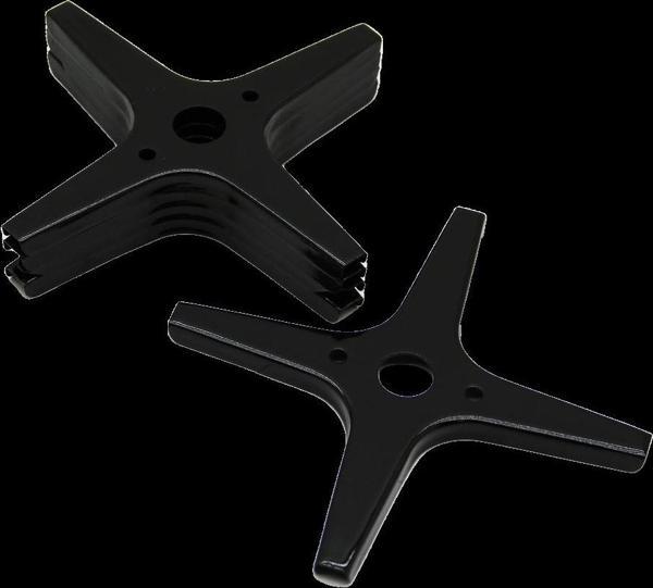 5 Adet Siyah Artı Model Cezvelik Ocak Küçültücü Emaye - Image 1