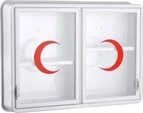 Cam 2 Kapaklı Ecza Dolabı - Image 1