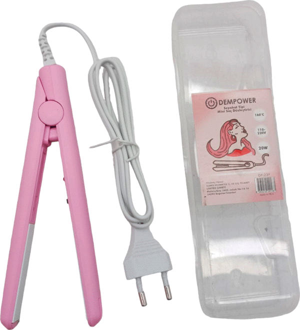 Seyahat Tipi Mini Saç Düzleştirici Pls.kutulu - Image 1