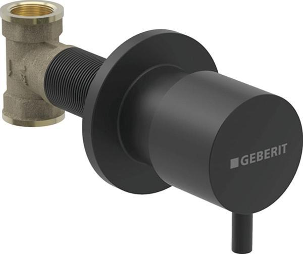 Geberit Ankastre Stop Valf, Mat Siyah 616.004.14.1 - Image 1