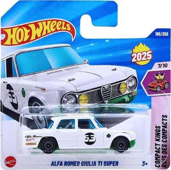 Hot Wheels - Alfa Romeo Giulia Ti Super - Beyaz (1/64) 2025 Case - Image 1