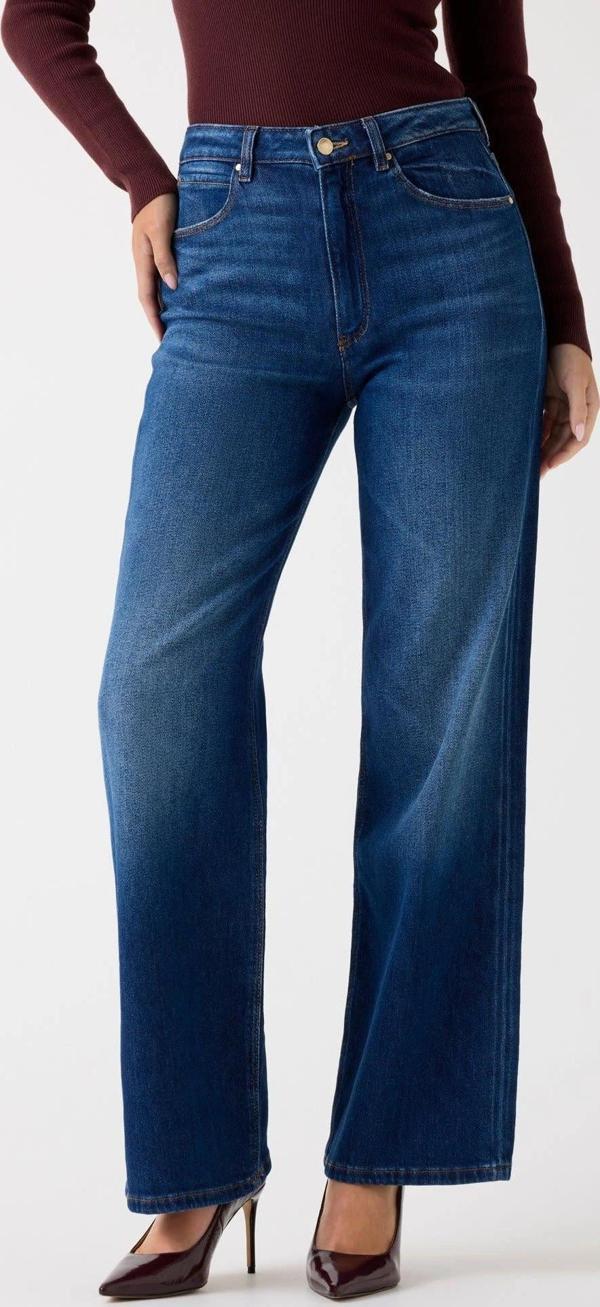 Guess Indigo Kadın Çok Renkli Relaxed Fit Jean W5BA1AD0615-ECWS - Image 1