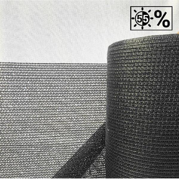 File Ambalaj Yüzde 55'Lik Yeşil Gölgelik File - 1.5X40 Metre - Branda - Çit Filesi - Image 1