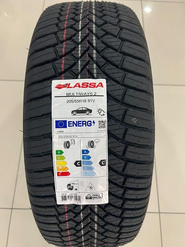 Lassa 205/55 R 16 91V Multiways2 Dört Mevsim Lastiği (Üretim Yılı: 2025) - Image 1