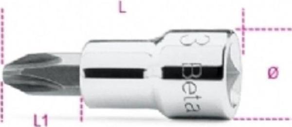 Beta ,910 Ph3 Lokma Yıldız Tornavida 3/8'' - Image 1