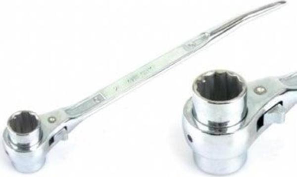 Glory Kazıklı Lokma Cırcır Anahtar (Kromajlı) 19X21Mm - Image 1