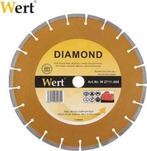 Wert 2711-150 Granit Mermer Elmas Testere (150Mm) - Image 1