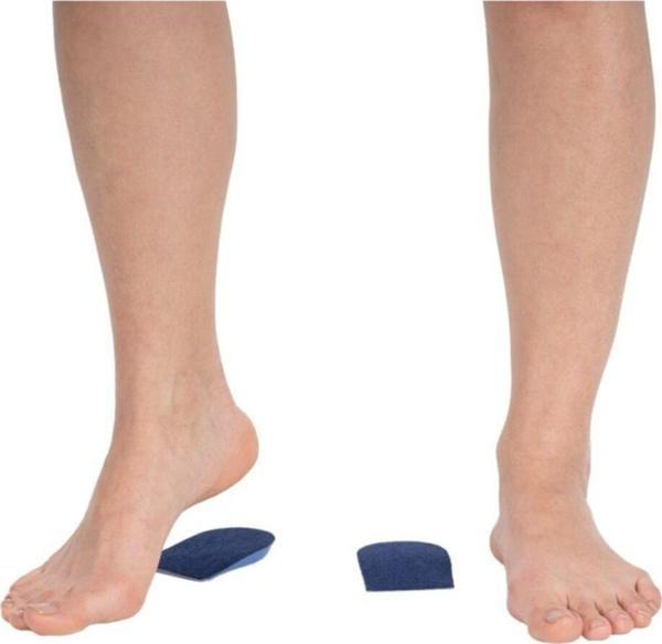 Wingmed Kumaş Kaplı Silikon Epin Topukluk - Beden: S (W 714-S) - Image 1