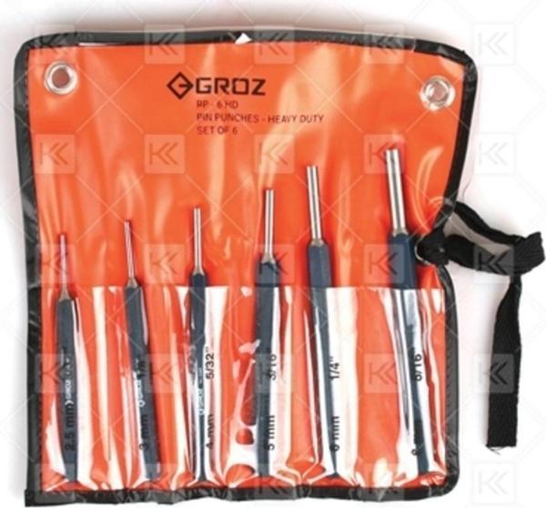 Groz Pp/Hd/6/St Pim Zımba Takımı Kısa 6 Parça - Image 1