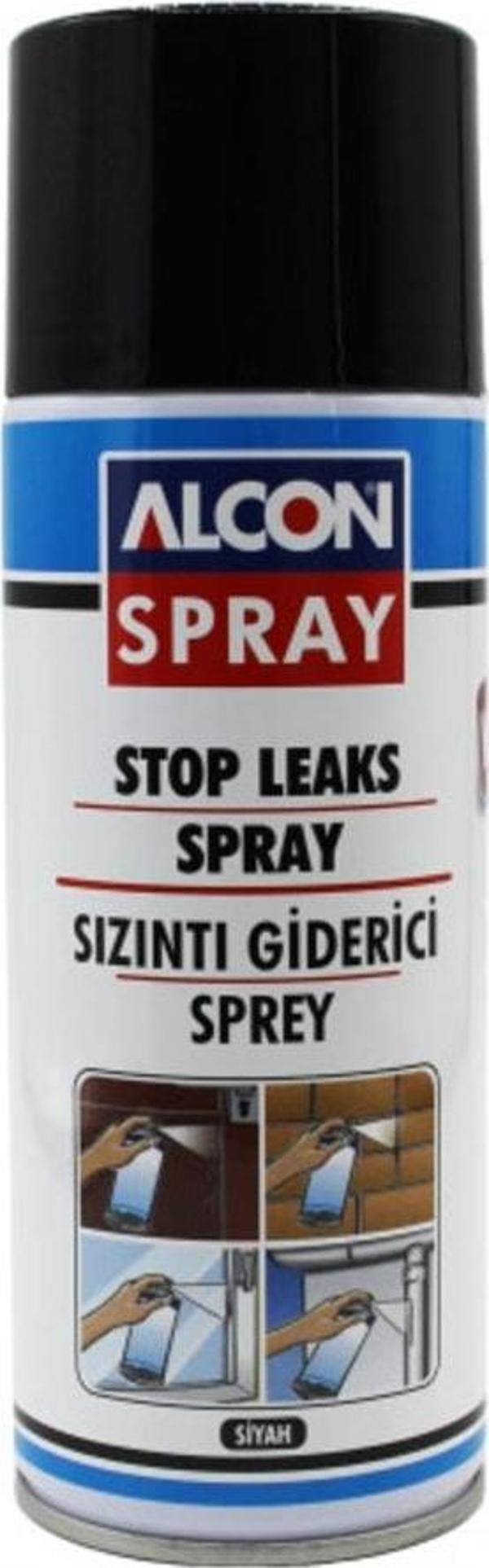 Alcon Sızıntı Giderici Sprey Siyah 400Ml (M-9015) - Image 1