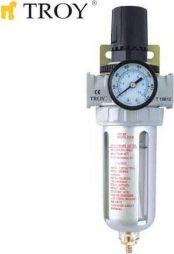 Troy 18614 Şartlandırıcı (Filtre + Regülatör) 1/4" Npt - Image 1