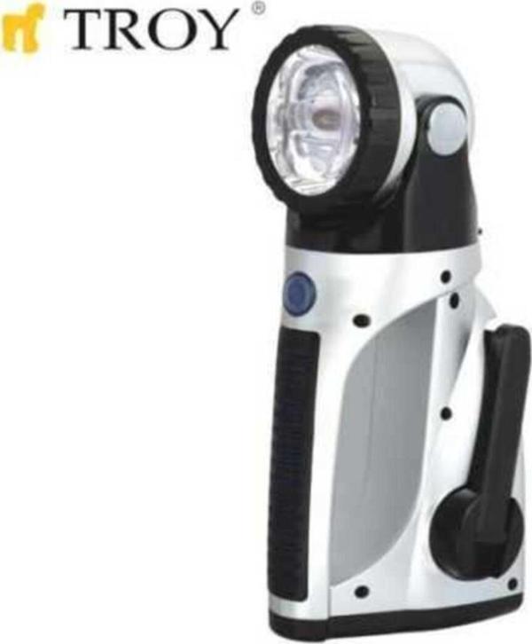 Troy 28050 Şarjlı Dinamolu El Feneri - Image 1