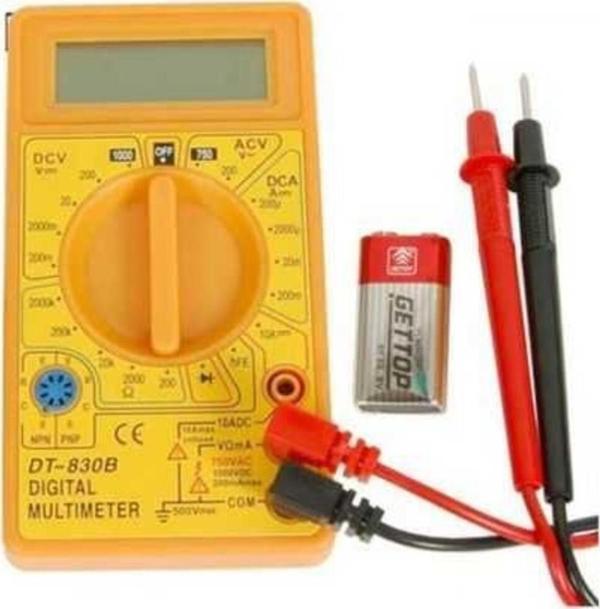 Wert Dijital Multimetre 2450 Dc-Ac Gerilim Elektrik Ölçü Aleti - Image 1