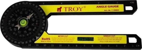 Troy 25903 Gönye Kesim Açı Ölçer - Image 1