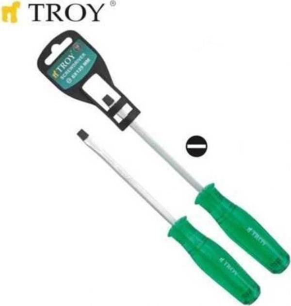 Troy 22132 Çakmalı Düz Tornavida (6,0X125Mm) - Image 1