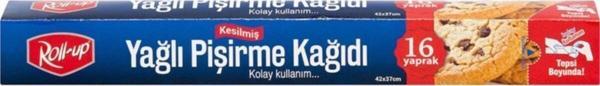 Roll-Up Yağlı Pişirme Kağıdı Kesilmiş 16 Yaprak 42X37Cm - Image 1