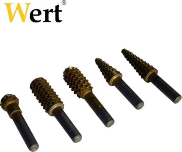 Wert 9015 Ahşap Öğütme Matkap Uç Seti, 5 Parça - Image 1
