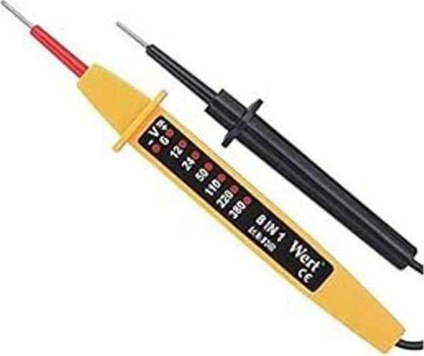 Wert W 2460, 8 Fonksiyonlu Kontrol Kalemi, Sarı, Siyah - Image 1