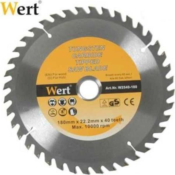 Wert 2540-180 Ahşap Kesme Testeresi (Ø 180Mm) - Image 1