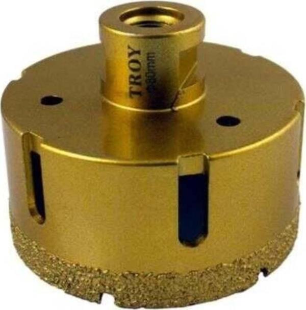 Troy 27450-80 Avuç Taşlamalar İçin Seramik Kuru Elmas Delici, 80Mm - Image 1