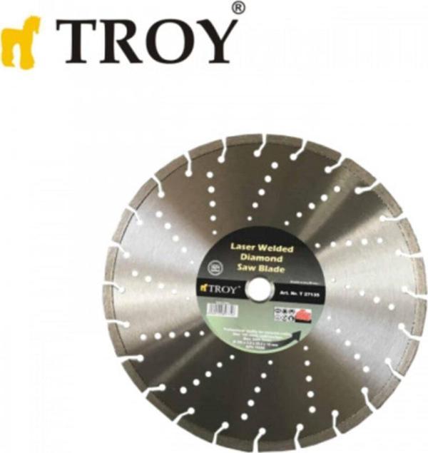 Troy 27135 Elmas Kesici Disk, Beton, Kuru Kesim , 350Mm - Image 1