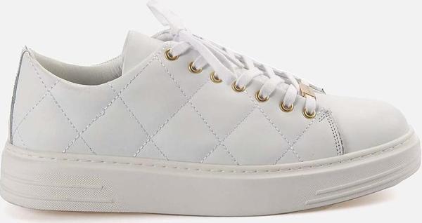 Kemal Tanca Erkek Hakiki Deri Beyaz Spor & Sneaker Ayakkabı - Image 1