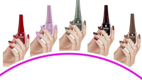 5 Adet Keratinli Besleyici Oje 14 ml SET13 - Image 1