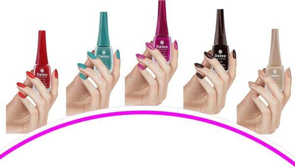 5 Adet Keratinli Besleyici Oje 14 ml SET14 - Image 1