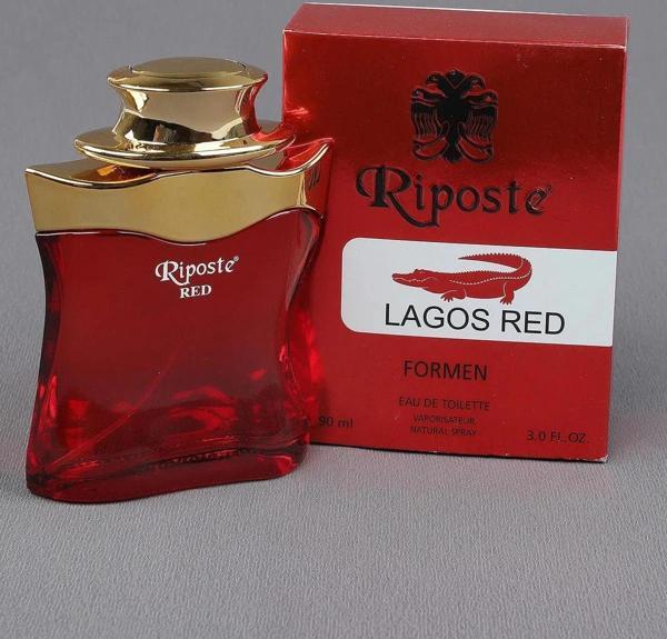 Riposte 24 Saat Etkili Erkek Parfüm - Lagoss Red - For Men 90 Ml - Image 1