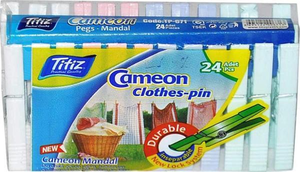 Titiz TP-671 Cameon Mandal 24 Adet - Image 1