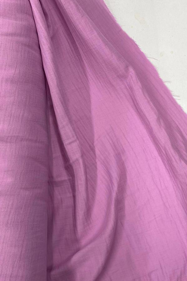 Çok Amaçlı Müslin Pamuklu Bebek Örtü ve Battaniye Kumaşı Müslin Bez Leylak - Image 1