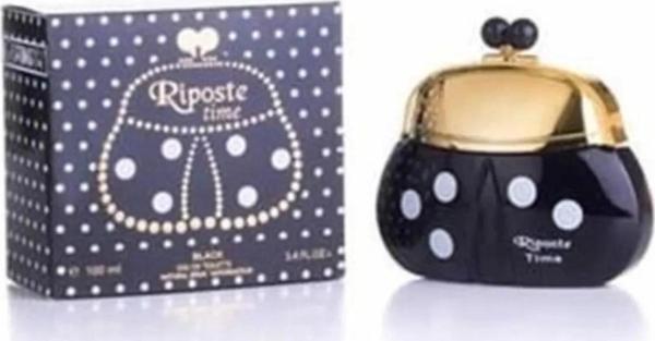 Riposte 24 Saat Etkili Kadın Parfüm - Time Black - For Women 100 Ml - Image 1