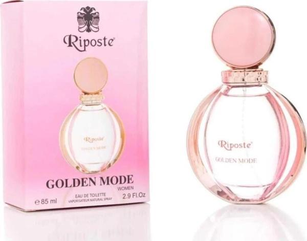 Riposte 24 Saat Etkili Kadın Parfüm - Golden Mode - For Women 85 Ml - Image 1