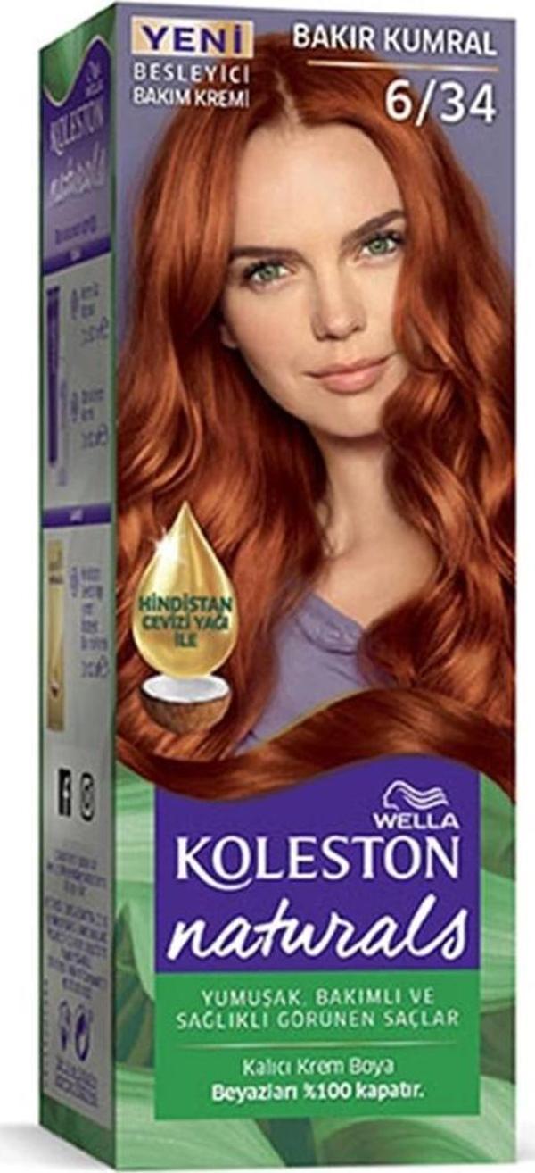 Naturals Saç Boyası Bakır Kumral 6/34 - Image 1