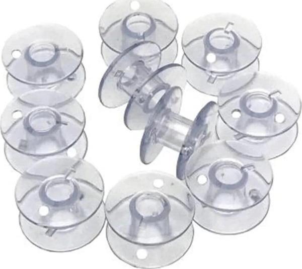 10 Adet Ev Tipi Makineler İçin Plastik Masura - Image 1