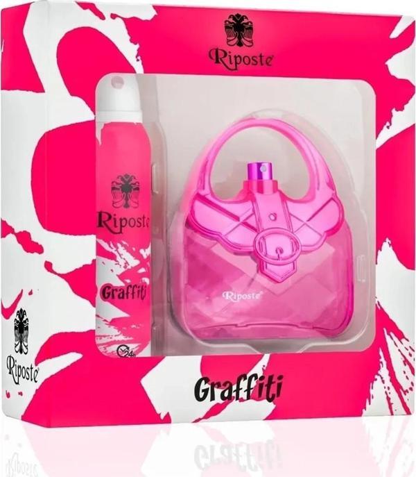 Riposte Kadın Parfüm & Deodorant Seti Graffiti For Women 110 Ml - Image 1