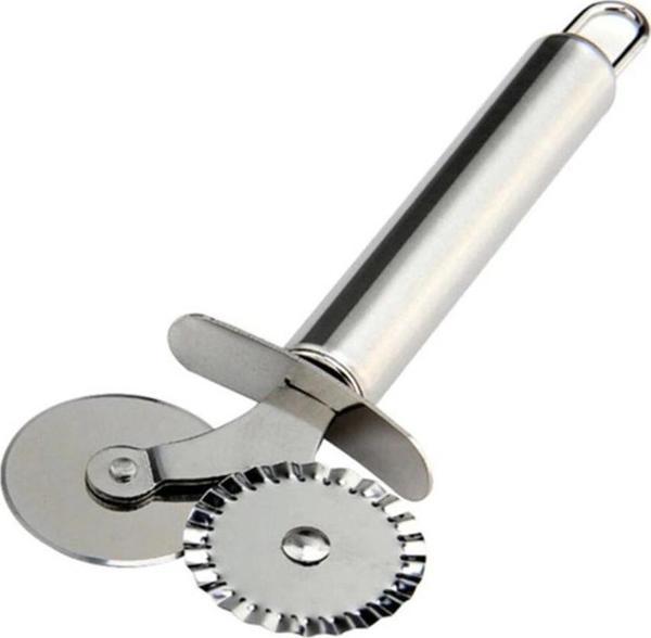 Çelik Hamur Ruleti 2'li Pizza Hamur Kesici - Image 1