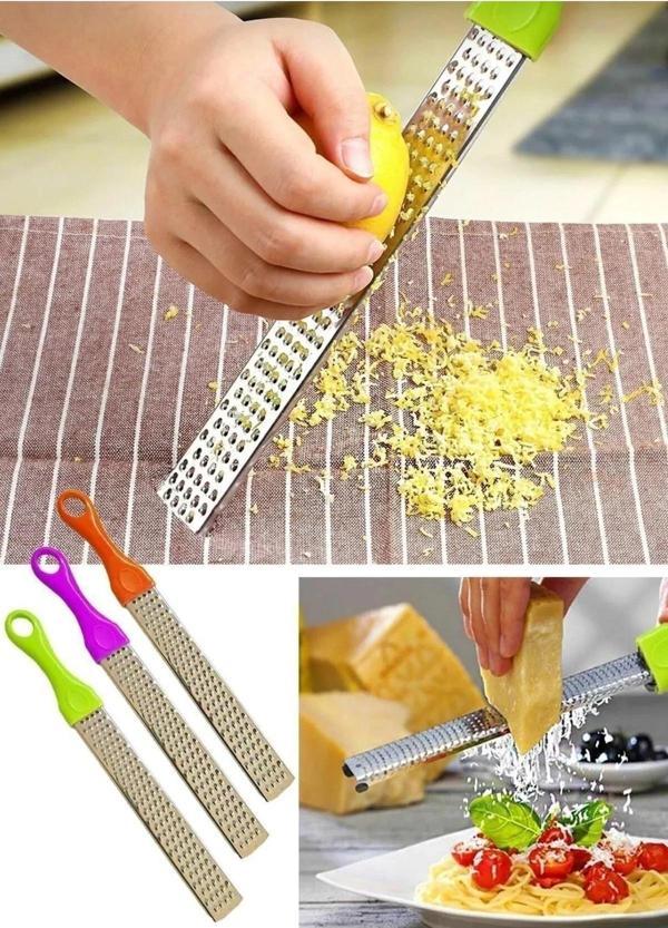 Uzun Saplı Rende Peynir Sarımsak Patates Rendesi 0589-1027 - Image 1