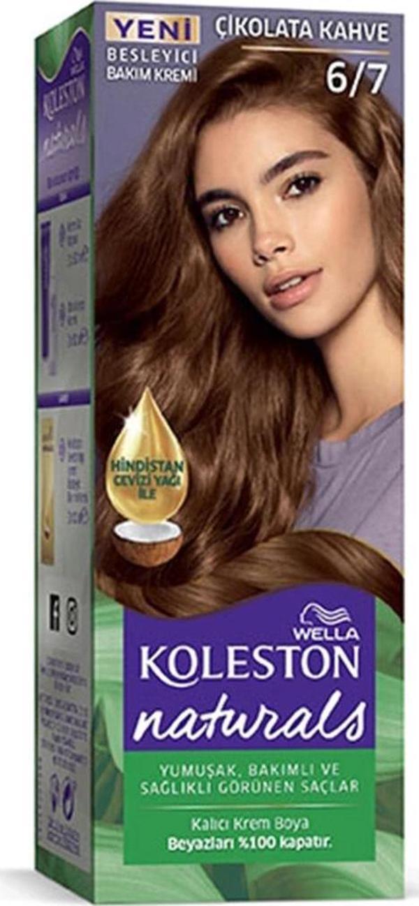 Naturals Saç Boyası Çikolata Kahve 6/7 - Image 1